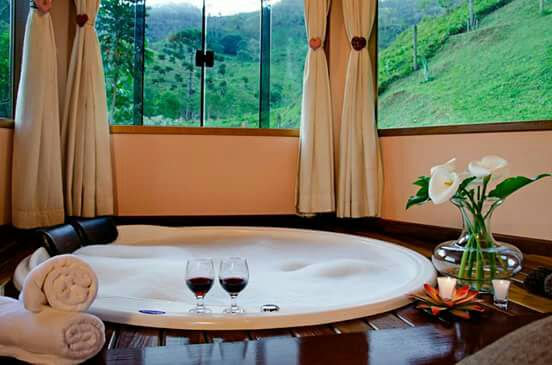 Chalé com hidromassagem