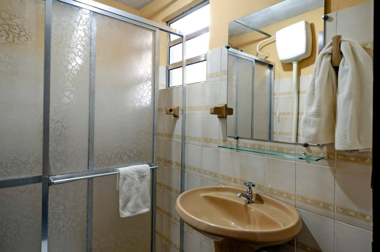 Apartamento com vista do pátio