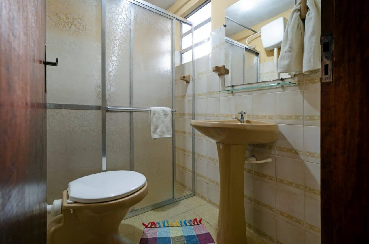 Apartamento com vista do pátio