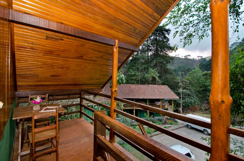 Apartamento com vista do pátio
