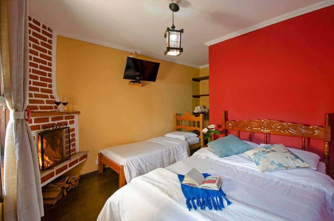 Apartamento com vista do pátio